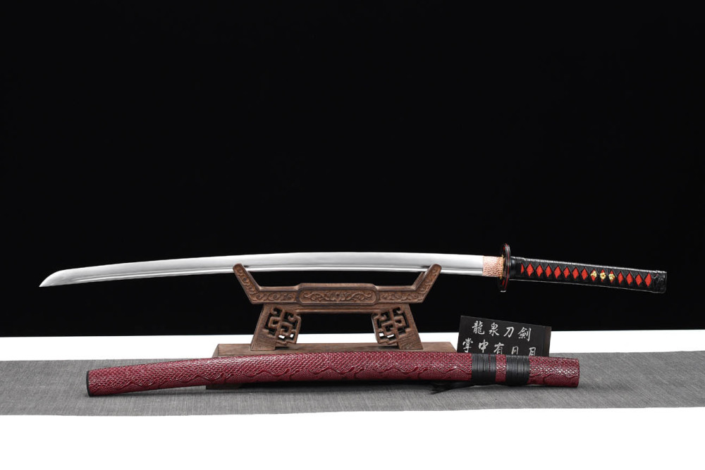 Handmade Ghost Howl Katana,Japanese samurai sword,Real Katana,High-performance spring steel