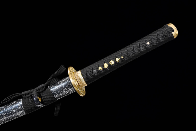 Handmade Long Mei Katana,Japanese samurai sword,Real Katana,High performance T10 steel,earth burning blade