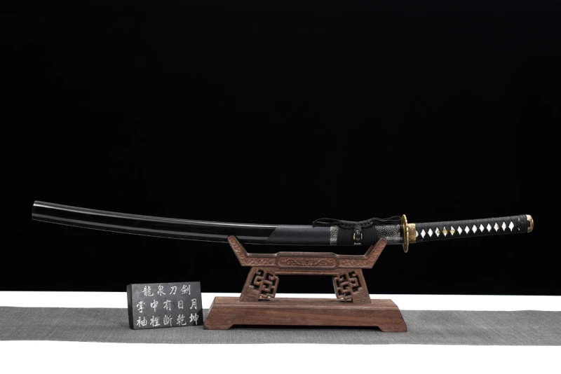 Handmade Sun Flower Katana,Japanese samurai sword,Real Katana,High-performance T10 steel,earth burning blade