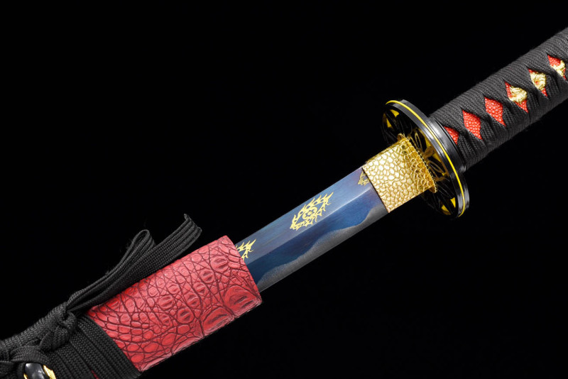 Handmade Thousand Eyes Katana,Japanese samurai sword,Real Katana,High-performance manganese steel