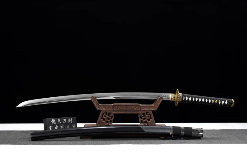 Handmade Sun Flower Katana,Japanese samurai sword,Real Katana,High-performance T10 steel,earth burning blade