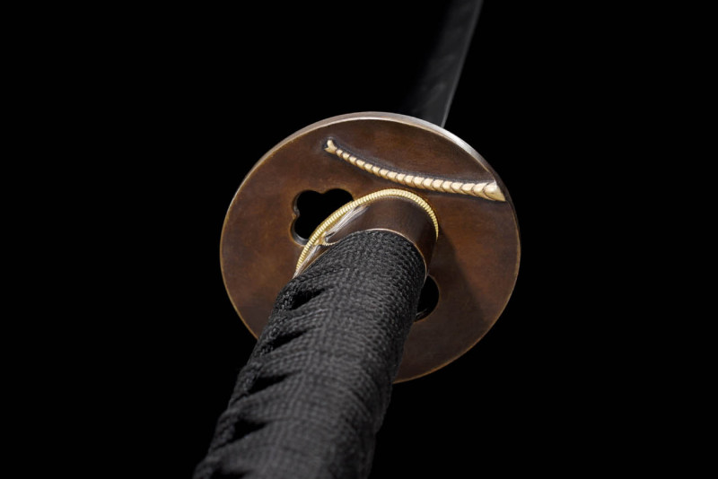 Handmade Silver Dragonfly Katana,Japanese samurai sword,Real Katana,High-performance T10 steel,earth burning blade