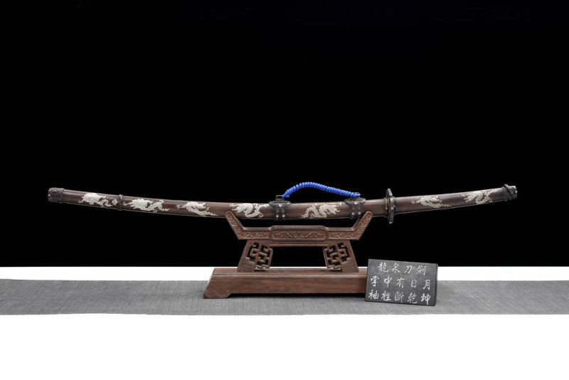 Handmade Scaly Dragon Tachi,Japanese samurai sword,Real Tachi,High-performance rail steel