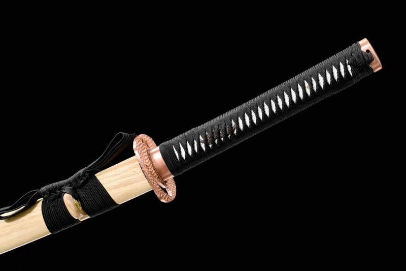 Handmade Twist pattern Katana,Japanese samurai sword,Real Katana,Hundred steelmaking torsion pattern steel