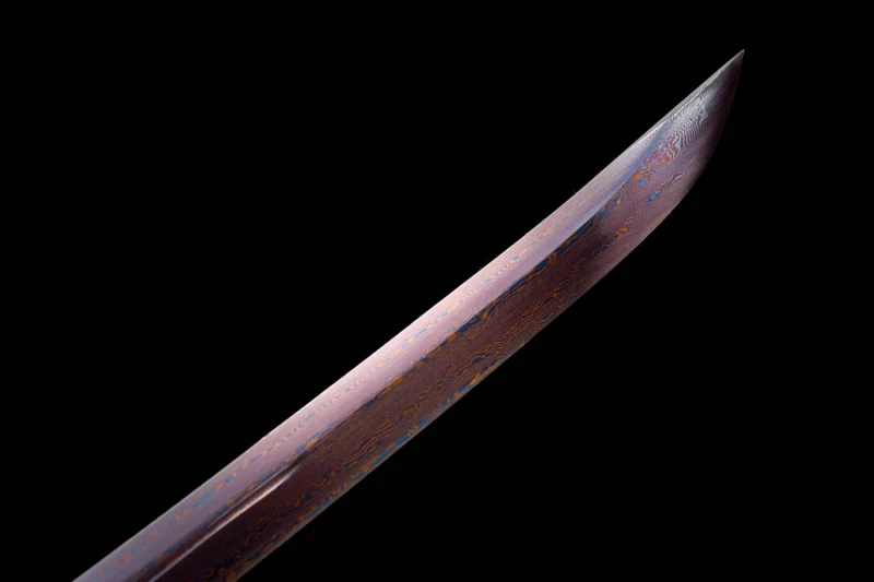 Handmade Chihiro Tachi,Japanese samurai sword,Real Tachi,608 Hundred Steelmaking Pattern Steel
