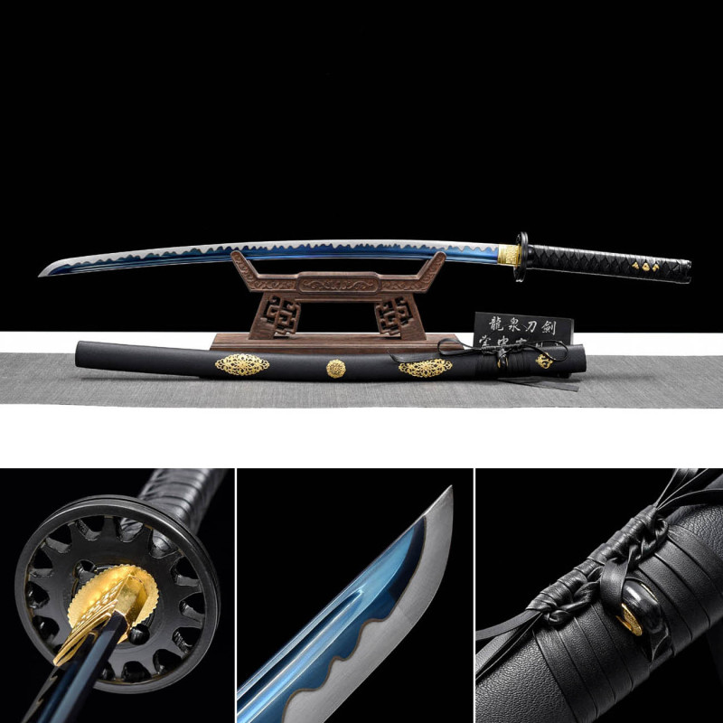 Handmade Mohist Katana,Japanese samurai sword,Real Katana,High-performance manganese steel