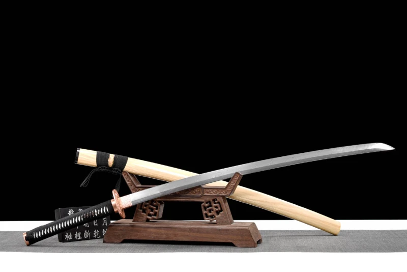 Handmade Twist pattern Katana,Japanese samurai sword,Real Katana,Hundred steelmaking torsion pattern steel