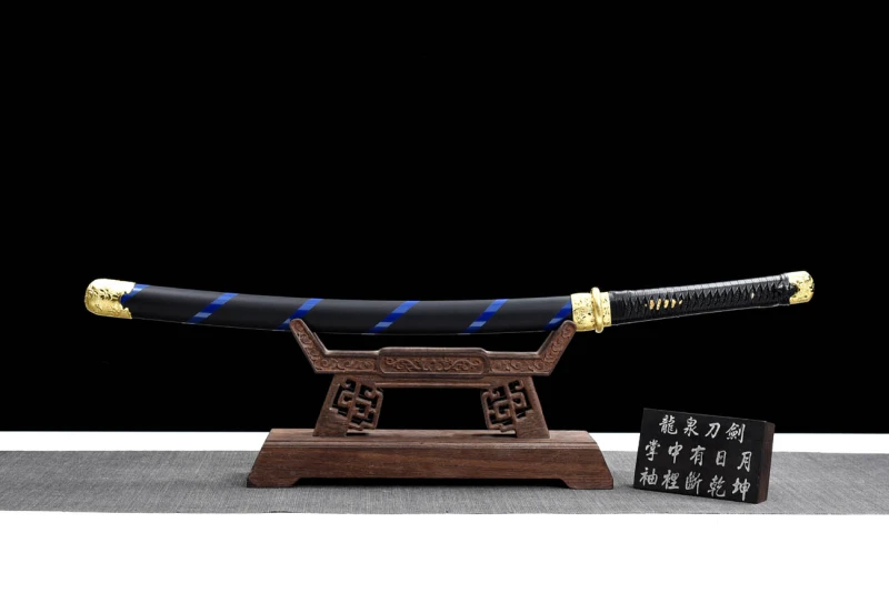 Handmade Qian Mo Wakizashi,Japanese samurai sword,Real Wakizashi,High-performance manganese steel