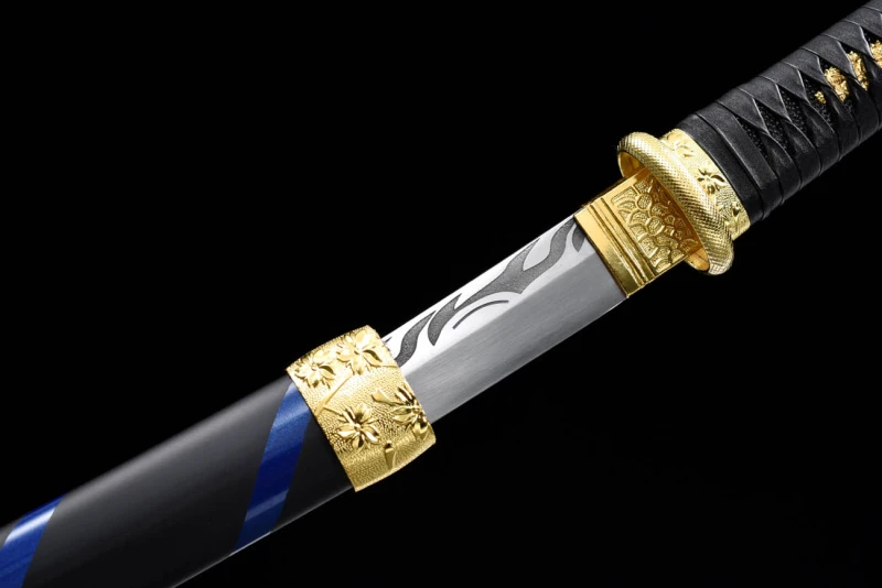 Handmade Qian Mo Wakizashi,Japanese samurai sword,Real Wakizashi,High-performance manganese steel