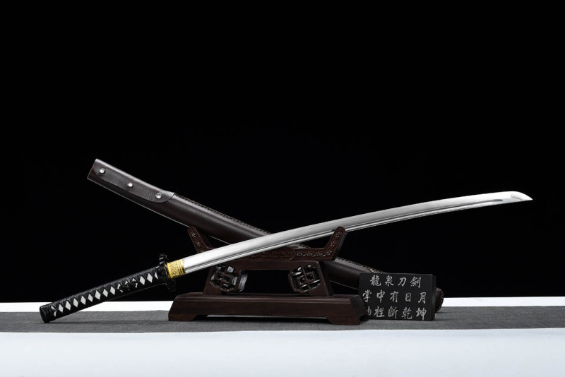Handmade Fighting Spirit Katana,Japanese samurai sword,Real Katana,High-performance spring steel