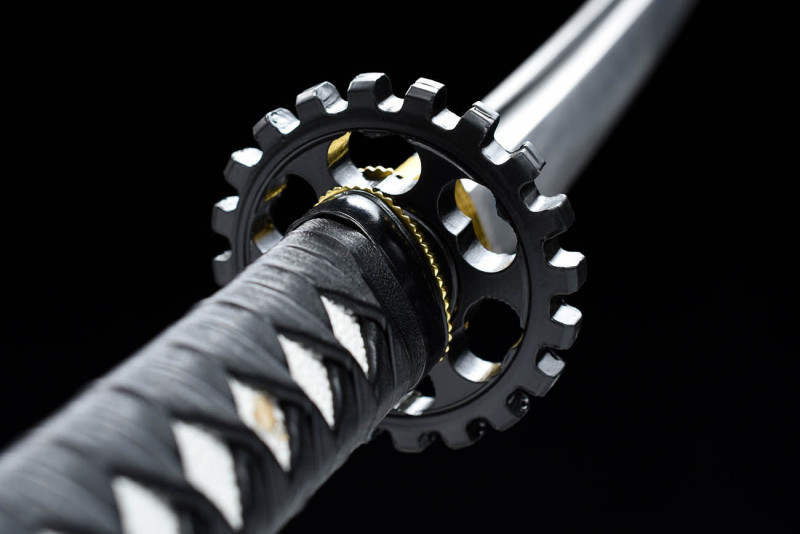 Handmade Fighting Spirit Katana,Japanese samurai sword,Real Katana,High-performance spring steel