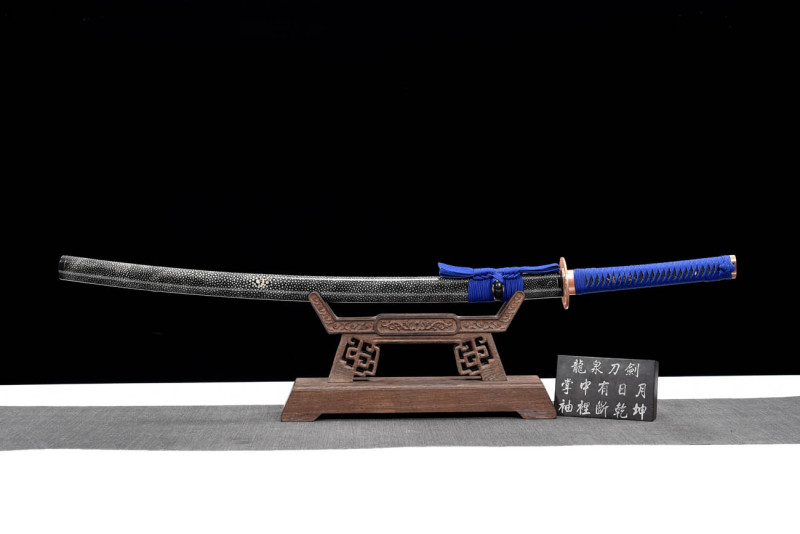 Handmade Cast Blood Katana,Japanese samurai sword,Real Katana,High speed steel