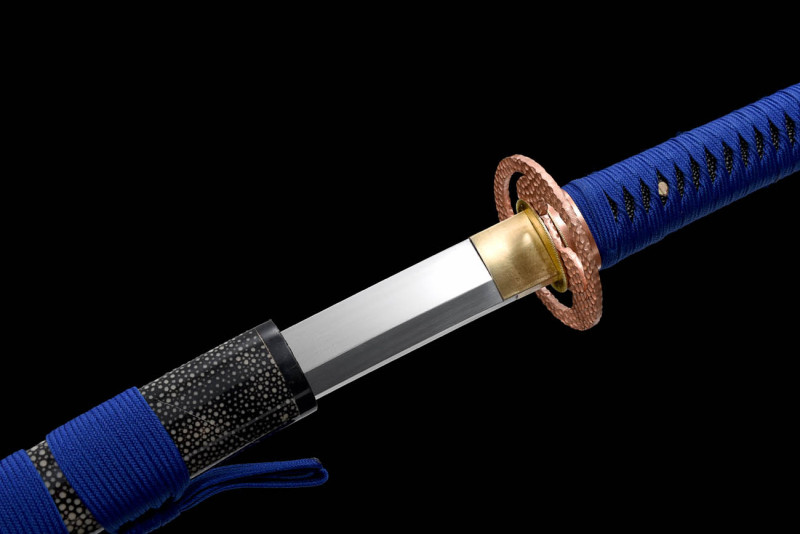 Handmade Cast Blood Katana,Japanese samurai sword,Real Katana,High speed steel