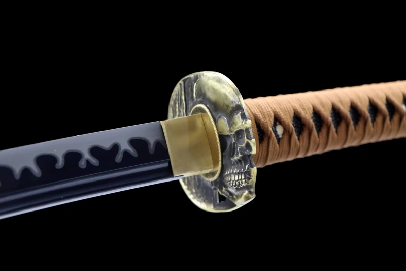 Handmade Ghost Dragon Katana,Japanese samurai sword,Real Katana,High performance manganese steel