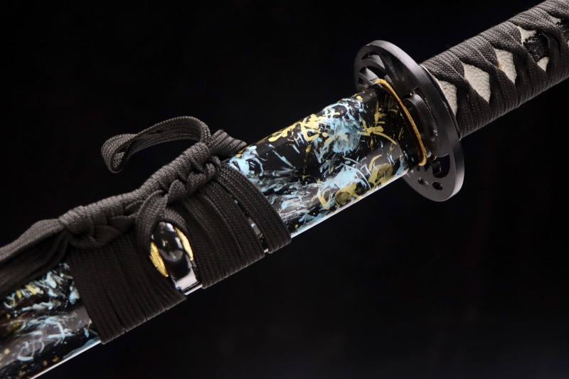 Handmade Flame Star Ninjato,Japanese samurai sword,Real Katana,High performance manganese steel