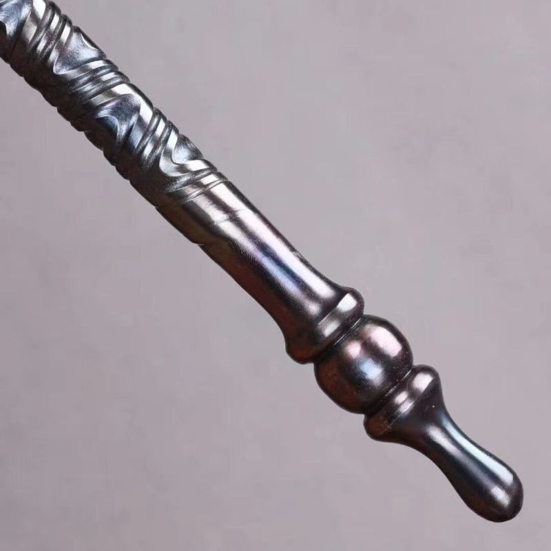 One-piece overlord spear,Handmade Weapon,Hundred steelmaking pattern steel