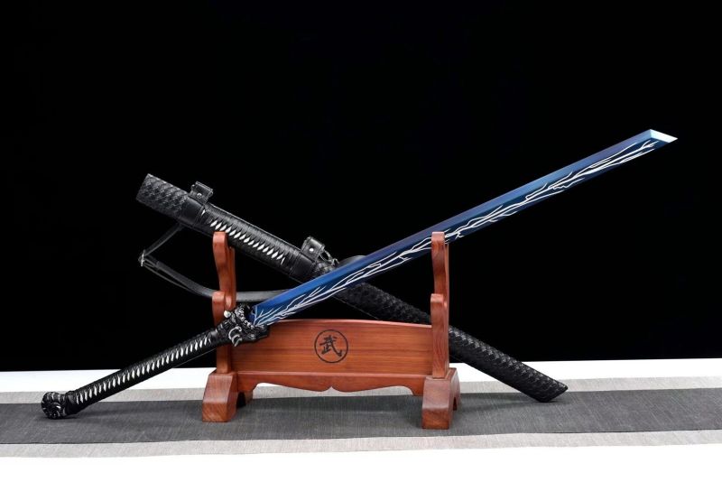 Handmade Thunder Tiger sword,Handicrafts,Tang Horizontal Sword,Real Tang Sword,Chinese sword,High-performance manganese steel