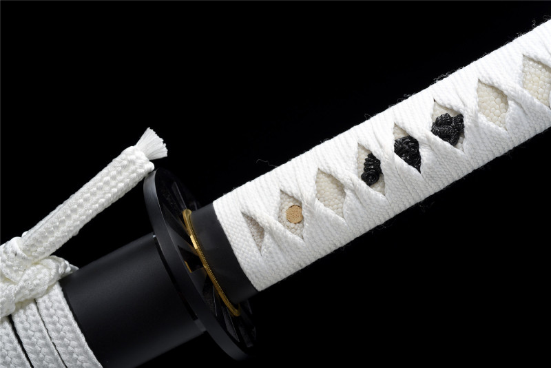 T10 High Carbon Steel Clay tempered,Choji hamon blade,Japanese katana,Handmade Samurai sword,Full Tang