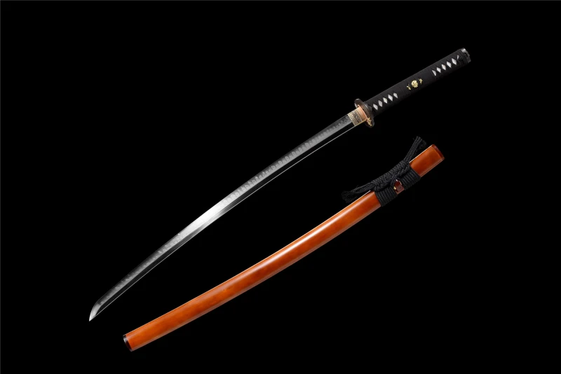 T10 Steel  Clay Tempered With Hamon Real  Katana Sword Handmade Japanese Samurai Sword Full Tang