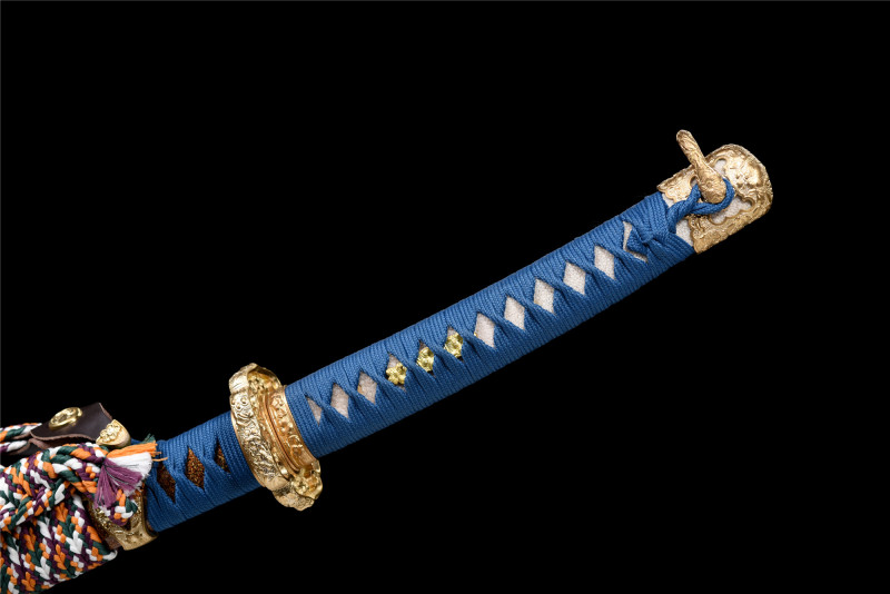 T10 Steel  Clay Tempered With Hamon 皆烧 Steel Real  Tachi Katana Sword Handmade Japanese Samurai Sword Full Tang