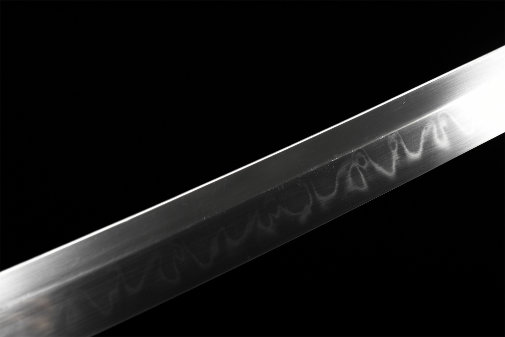 T10 High Carbon Steel  Clay Tempered With Hamon Real Red Dragon Katana Handmade Japanese Samurai Sword Full Tang