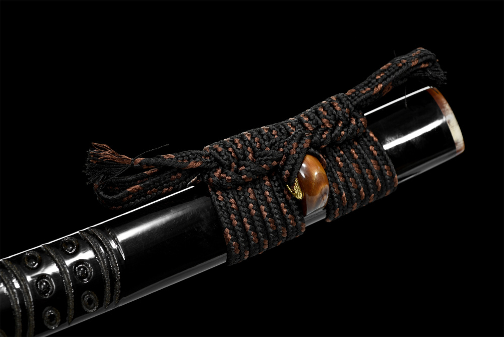T10 High Carbon Steel  Clay Tempered With Hamon Real Red Dragon Katana Handmade Japanese Samurai Sword Full Tang