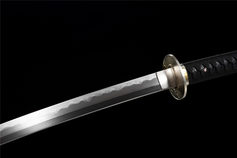 T10 High Carbon Steel  Clay Tempered With Hamon Real Carved Dragon Katana Handmade Japanese Samurai Sword Full Tang