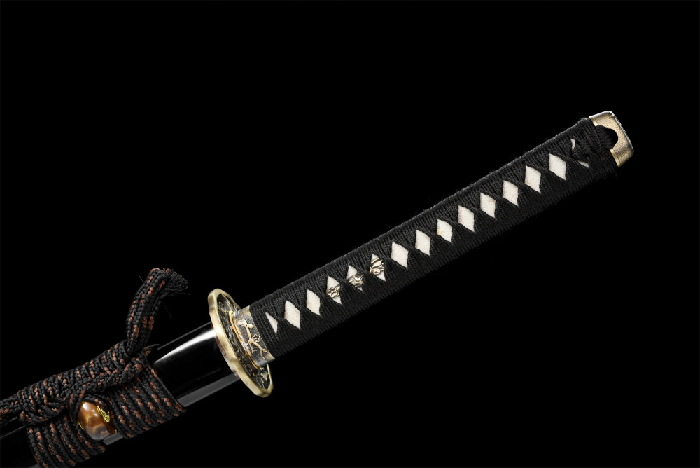 T10 High Carbon Steel  Clay Tempered With Hamon Real Red Dragon Katana Handmade Japanese Samurai Sword Full Tang