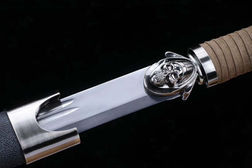 Ghost head sword,Tang sword,Ghost head knife,High manganese steel,Longquan sword