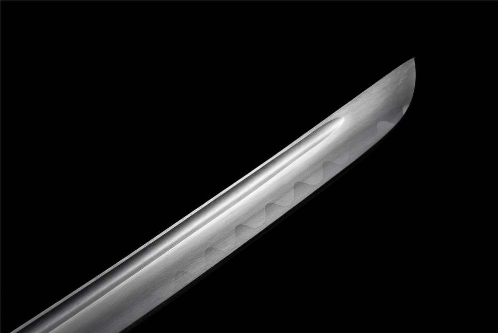 Carved Dragon Katana,Double Dragon,Black Katana,Japanese Samurai Sword,Real Handmade Katana,Carbon steel