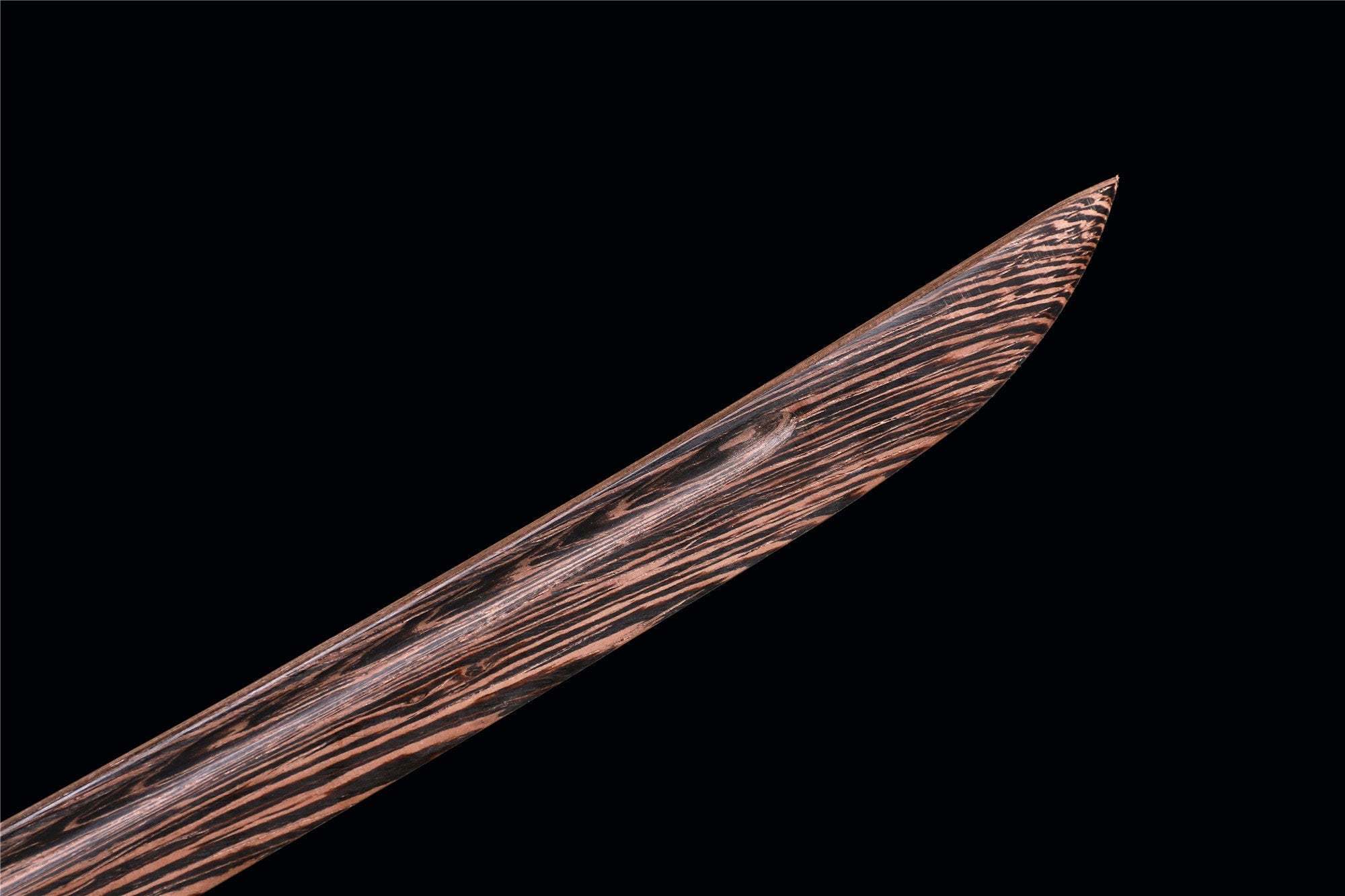 Red Crack katana,Wooden Katana,Japanese Samurai Sword,Handmade Wooden Sword,Training Sword,Rosewood blade/Bamboo Blade