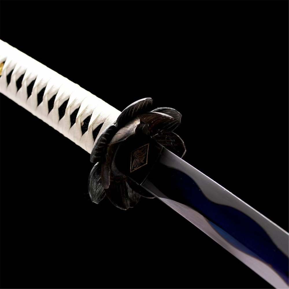 Black Undead Cut Katana,Sekiro: Shadows Die Twice,Japanese Samurai Sword,Real Handmade Katana sword,High manganese steel,Full Tang