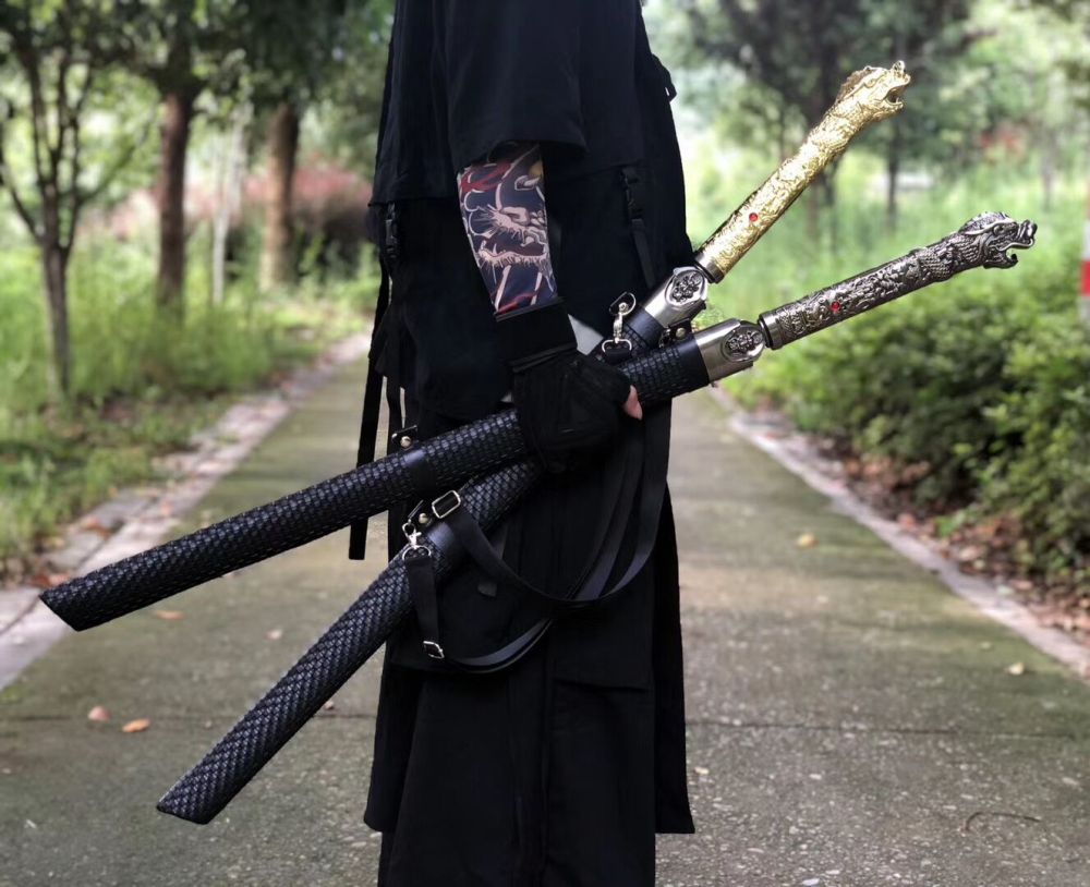 Dragon head sword,Tang sword,Demons Series,High manganese steel,Longquan sword