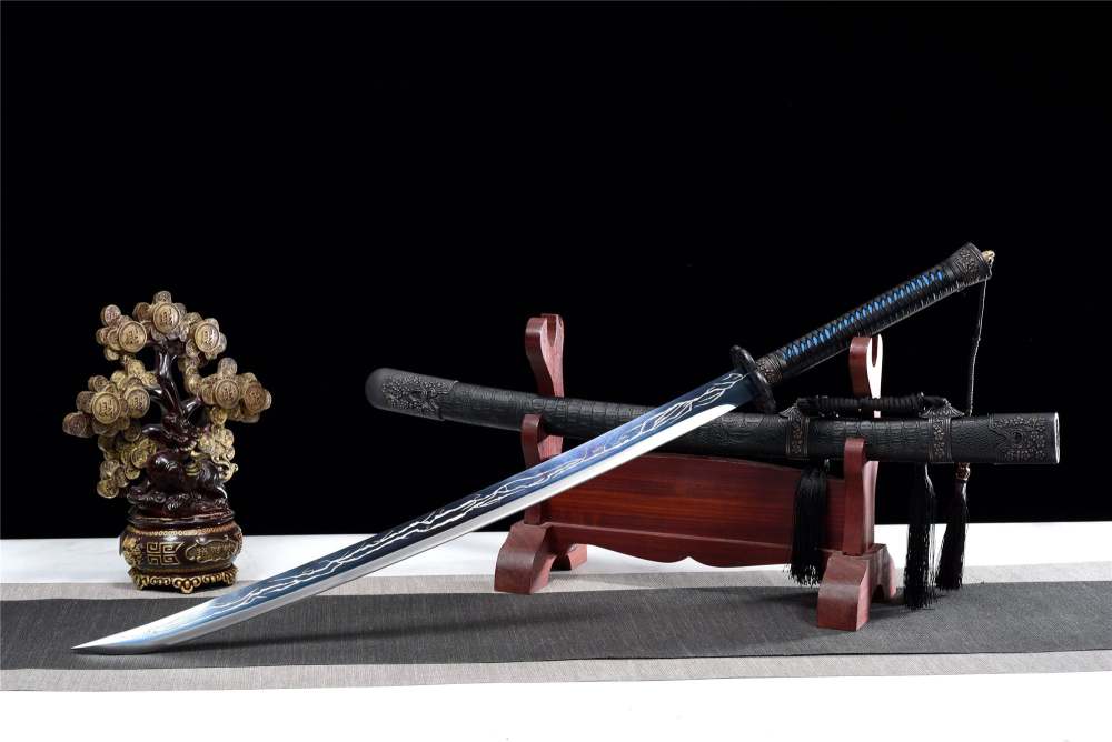 Brotherhood of Blades,Burning sky,Handicraft,Real Sword,Handmade Chinese Sword,High manganese steel,Longquan sword