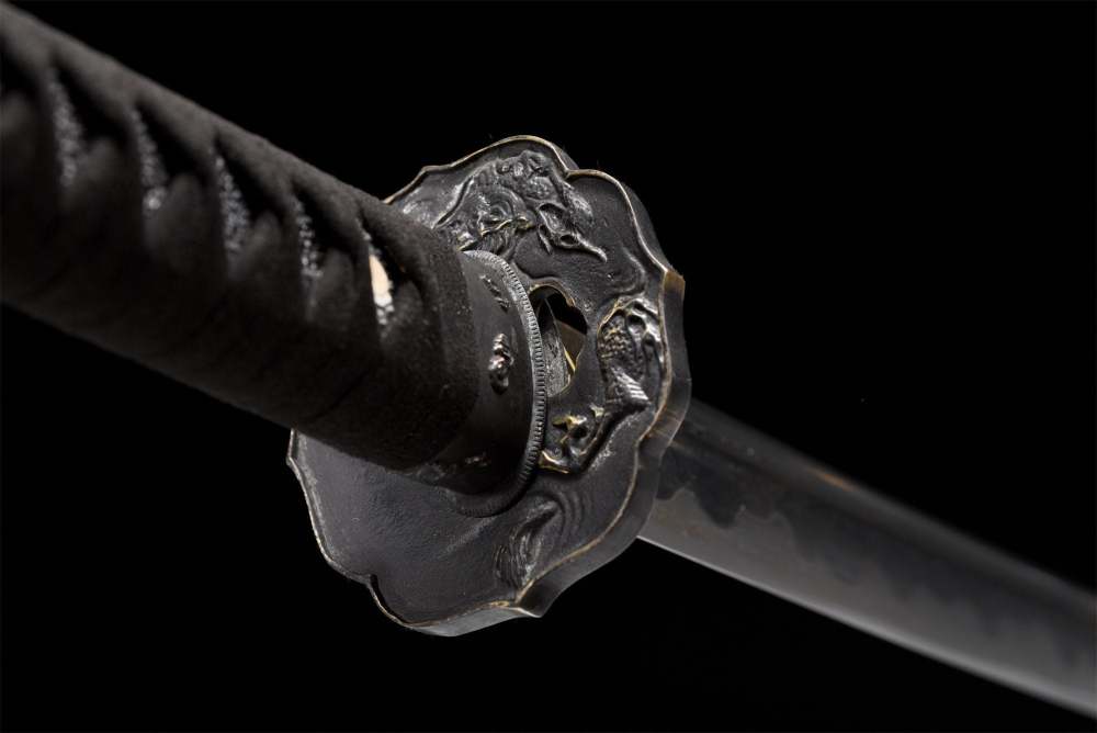 Undead Cut Tachi Katana,Sekiro: Shadows Die Twice,Real Japanese Samurai Sword,Handmade Tachi Sword,Damascus Steel,Full Tang