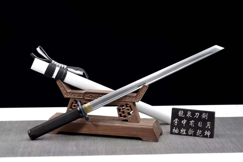 Mad dragon Tang-horizontal knife,Samurai Sword,Katana,High-performance spring steel,Longquan sword