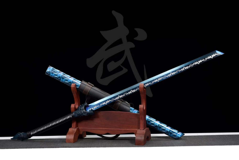 Wolf Head Sword,Handicrafts,Poison Wolf,Tang Horizontal Sword,Handmade Chinese Sword,High manganese steel,Longquan sword