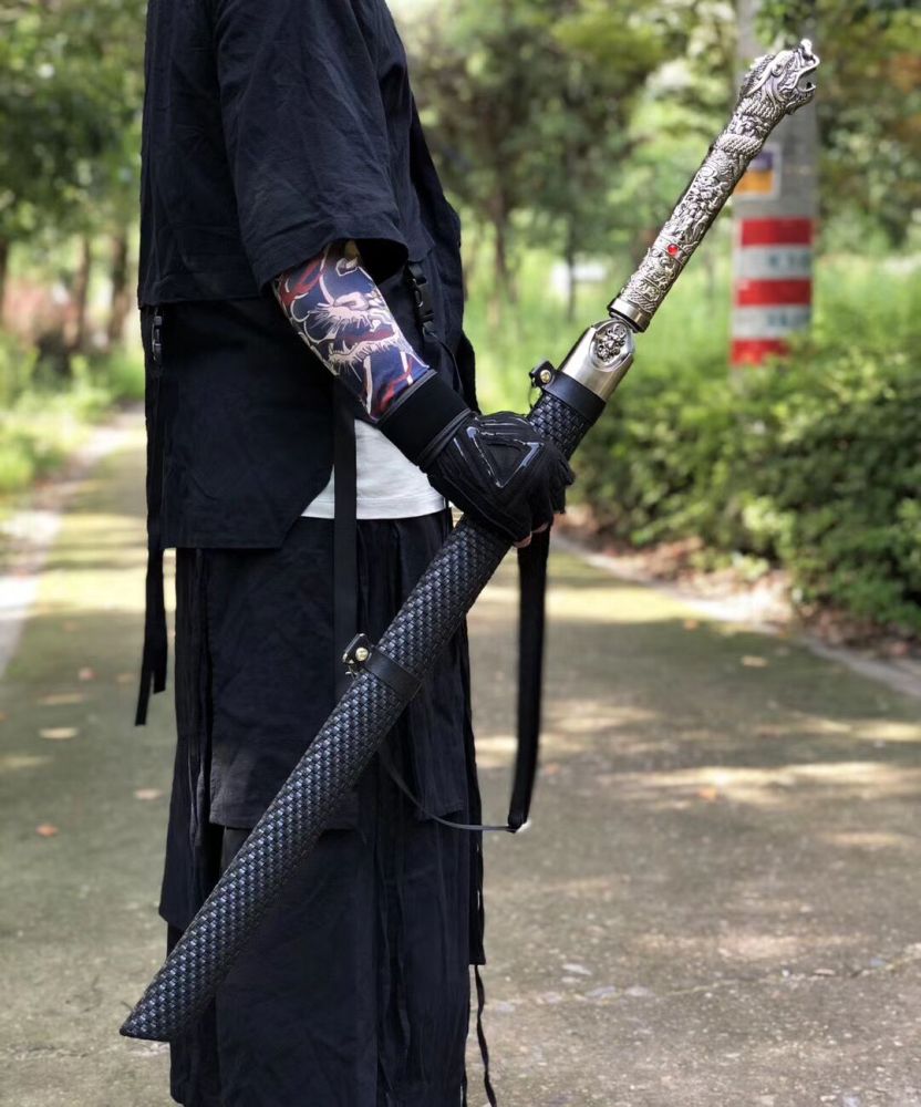 Dragon head sword,Tang sword,Demons Series,High manganese steel,Longquan sword