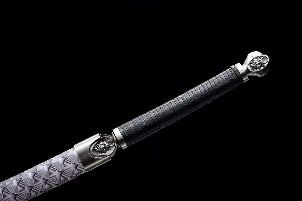 Black Dragon Soul Sword,Handicrafts,Dragon Head Slash,Handmade Chinese Sword,High manganese steel,Longquan sword