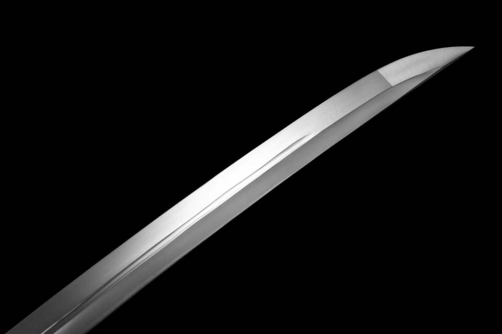 Katana,Samurai sword,Rail steel hand-forged,Solid wood