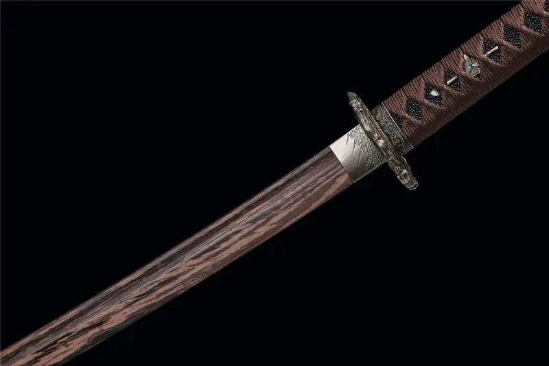 Dragon King Wooden Katana,Japanese Samurai Sword,Handmade Wooden Sword,Rosewood blade/Bamboo Blade