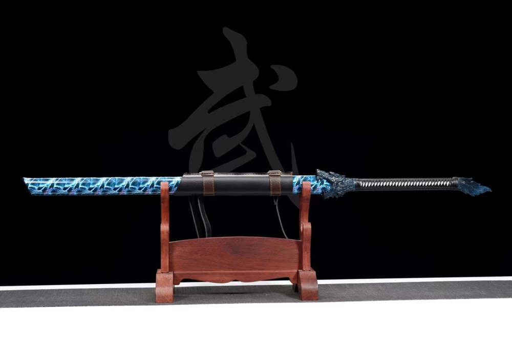 Wolf Head Sword,Handicrafts,Poison Wolf,Tang Horizontal Sword,Handmade Chinese Sword,High manganese steel,Longquan sword