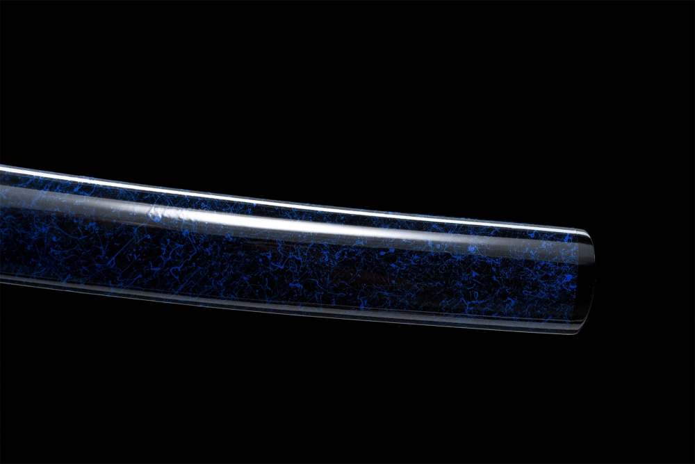 Yaomei Wakizashi Sword,Baked Blue Blade,Japanese Samurai Sword,Real Handmade Wakizashi,High manganese steel