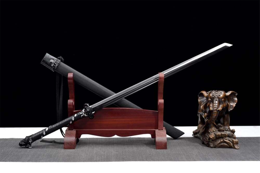 Candling Dragon Sword,Handicraft,Tang-Horizontal sword,Real Tang Sword,Handmade Chinese Sword,High manganese steel,Longquan sword