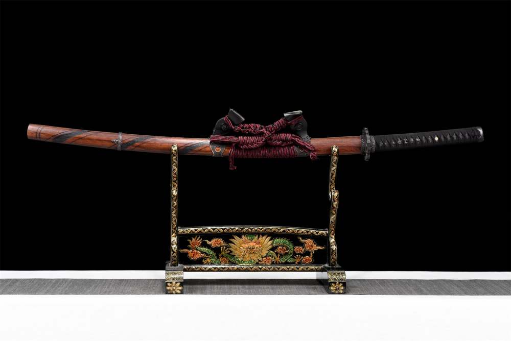 Undead Cut Tachi Katana,Sekiro: Shadows Die Twice,Real Japanese Samurai Sword,Handmade Tachi Sword,Damascus Steel,Full Tang