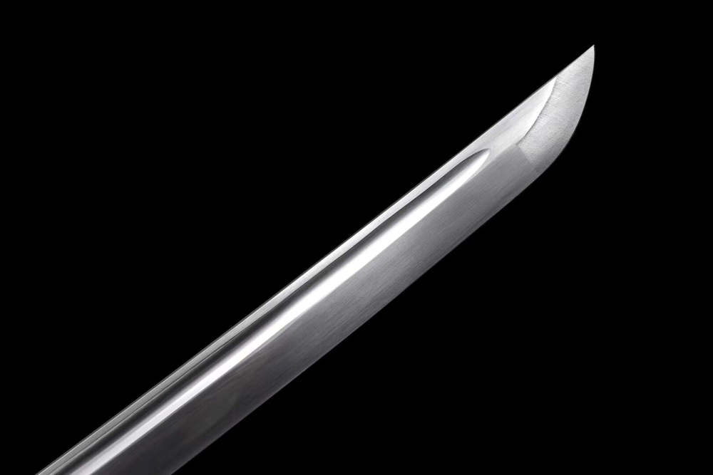 Recher Samurai Sword,Real Tachi,Handmade sword,Hand-carved copper scabbard,High manganese steel,Longquan sword
