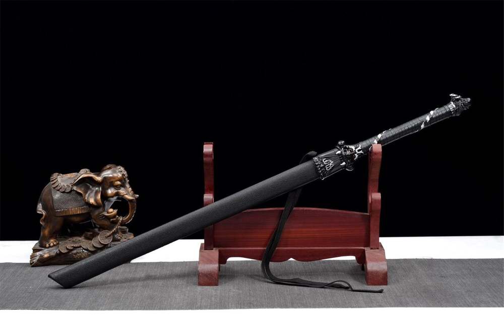 Candling Dragon Sword,Handicraft,Tang-Horizontal sword,Real Tang Sword,Handmade Chinese Sword,High manganese steel,Longquan sword