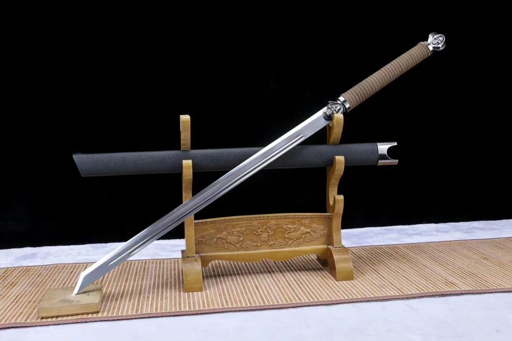 Ghost head sword,Tang sword,Ghost head knife,High manganese steel,Longquan sword