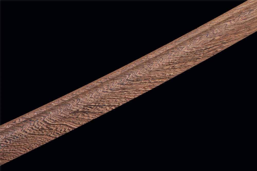 Courage Katana,Wooden Katana,Japanese Samurai Sword,Handmade Wooden Sword,Training Sword,Rosewood blade/Bamboo Blade
