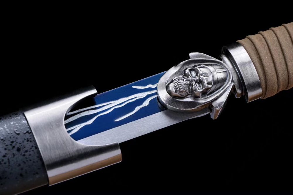 Ghost head sword,Lightning style,Tang sword,Ghost head knife,High manganese steel,Longquan sword